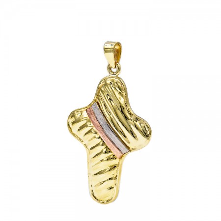 Χρυσός σταυρός 18 καράτια