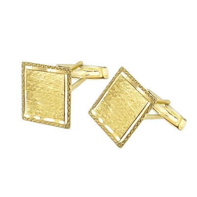 Cufflinks of yellow gold 14K